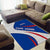 Cape Verde Area Rug with Blue Red Flag Nós Kretxeu Spirit