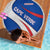 Cape Verde Beach Blanket with Blue Red Flag Nós Kretxeu Spirit