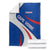 Cape Verde Blanket with Blue Red Flag Nós Kretxeu Spirit