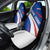 Cape Verde Car Seat Cover with Blue Red Flag Nós Kretxeu Spirit