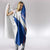 Cape Verde Hooded Blanket with Blue Red Flag Nós Kretxeu Spirit