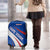 Cape Verde Luggage Cover with Blue Red Flag Nós Kretxeu Spirit