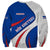 Cape Verde Sweatshirt with Blue Red Flag Nós Kretxeu Spirit