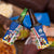 Cape Verde 4 in 1 Can Cooler Tumbler with Kingfisher Bird Floral Flag Spirit