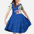 Cape Verde Family Matching Off Shoulder Maxi Dress and Hawaiian Shirt with Kingfisher Bird Floral Flag Spirit