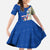 Cape Verde Family Matching Summer Maxi Dress and Hawaiian Shirt with Kingfisher Bird Floral Flag Spirit