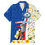 Cape Verde Hawaiian Shirt with Kingfisher Bird Floral Flag Spirit