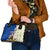 Cape Verde Shoulder Handbag with Kingfisher Bird Floral Flag Spirit