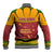 Cape Verde Baseball Jacket with One Heart Ten Islands National Emblem Spirit