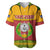 Cape Verde Baseball Jersey with One Heart Ten Islands National Emblem Spirit