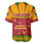 Cape Verde Baseball Jersey with One Heart Ten Islands National Emblem Spirit