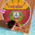 Cape Verde Beach Blanket with One Heart Ten Islands National Emblem Spirit