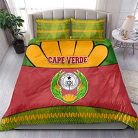 Cape Verde Bedding Set with One Heart Ten Islands National Emblem Spirit