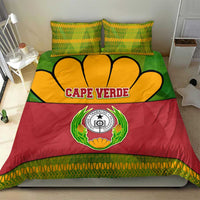 Cape Verde Bedding Set with One Heart Ten Islands National Emblem Spirit