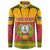 Cape Verde Button Sweatshirt with One Heart Ten Islands National Emblem Spirit