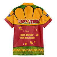 Cape Verde Family Matching Mermaid Dress and Hawaiian Shirt with One Heart Ten Islands National Emblem Spirit
