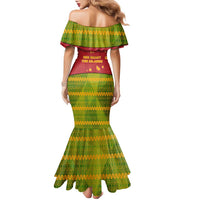 Cape Verde Family Matching Mermaid Dress and Hawaiian Shirt with One Heart Ten Islands National Emblem Spirit