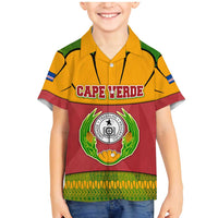 Cape Verde Family Matching Mermaid Dress and Hawaiian Shirt with One Heart Ten Islands National Emblem Spirit