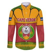 Cape Verde Family Matching Off Shoulder Short Dress and Hawaiian Shirt with One Heart Ten Islands National Emblem Spirit