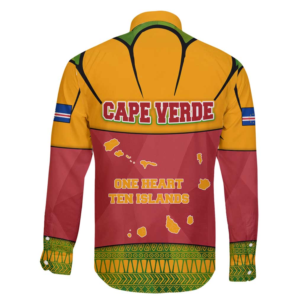 Cape Verde Family Matching Puletasi and Hawaiian Shirt with One Heart Ten Islands National Emblem Spirit