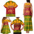 Cape Verde Family Matching Tank Maxi Dress and Hawaiian Shirt with One Heart Ten Islands National Emblem Spirit