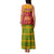 Cape Verde Family Matching Tank Maxi Dress and Hawaiian Shirt with One Heart Ten Islands National Emblem Spirit