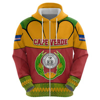 Cape Verde Hoodie with One Heart Ten Islands National Emblem Spirit