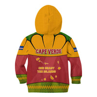 Cape Verde Kid Hoodie with One Heart Ten Islands National Emblem Spirit