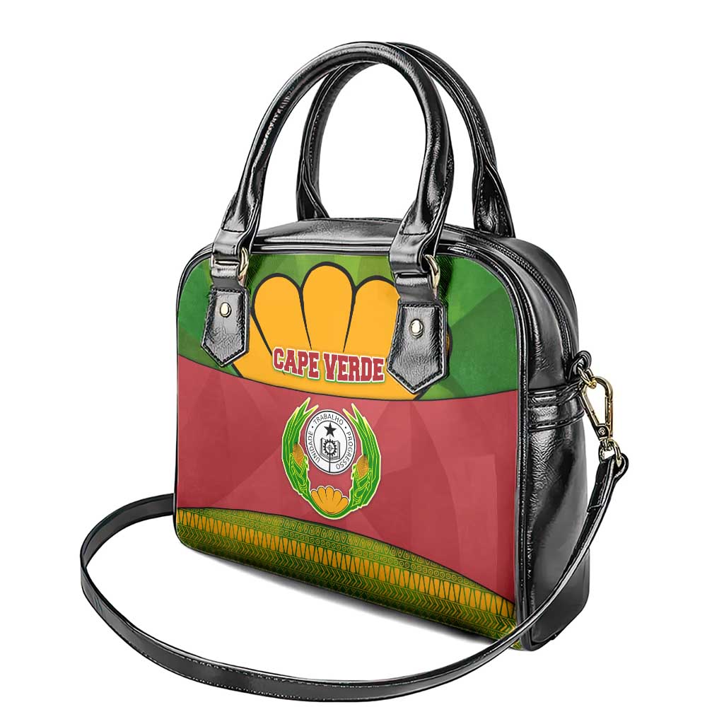 Cape Verde Shoulder Handbag with One Heart Ten Islands National Emblem Spirit