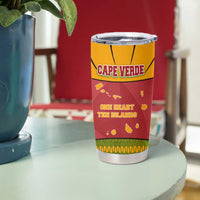 Cape Verde Tumbler Cup with One Heart Ten Islands National Emblem Spirit