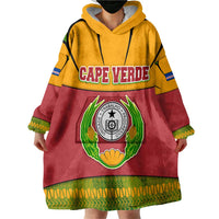 Cape Verde Wearable Blanket Hoodie with One Heart Ten Islands National Emblem Spirit
