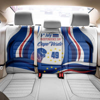 Cape Verde Back Car Seat Cover with Independence Day 5th July Flag Celebration Spirit
