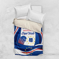 Cape Verde Bedding Set with Independence Day 5th July Flag Celebration Spirit