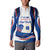 Cape Verde Button Sweatshirt with Independence Day 5th July Flag Celebration Spirit