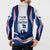 Cape Verde Button Sweatshirt with Independence Day 5th July Flag Celebration Spirit