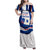 Cape Verde Family Matching Off Shoulder Maxi Dress and Hawaiian Shirt with Independence Day 5th July Flag Celebration Spirit