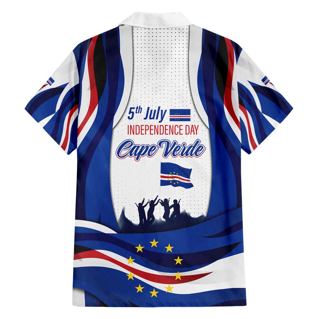 Cape Verde Family Matching Puletasi and Hawaiian Shirt with Independence Day 5th July Flag Celebration Spirit