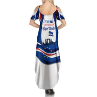 Cape Verde Family Matching Summer Maxi Dress and Hawaiian Shirt with Independence Day 5th July Flag Celebration Spirit