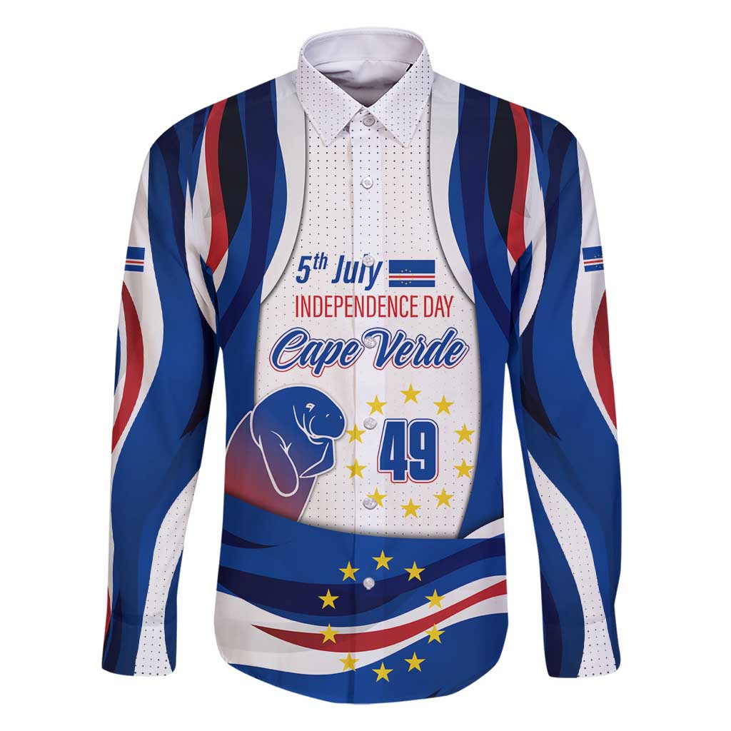 Cape Verde Family Matching Tank Maxi Dress and Hawaiian Shirt with Independence Day 5th July Flag Celebration Spirit