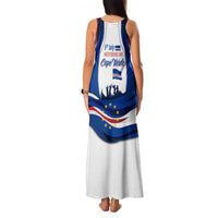 Cape Verde Family Matching Tank Maxi Dress and Hawaiian Shirt with Independence Day 5th July Flag Celebration Spirit