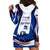 Cape Verde Hoodie Dress with Independence Day 5th July Flag Celebration Spirit
