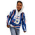 Cape Verde Kid Hoodie with Independence Day 5th July Flag Celebration Spirit