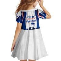 Cape Verde Kid Short Sleeve Dress with Independence Day 5th July Flag Celebration Spirit