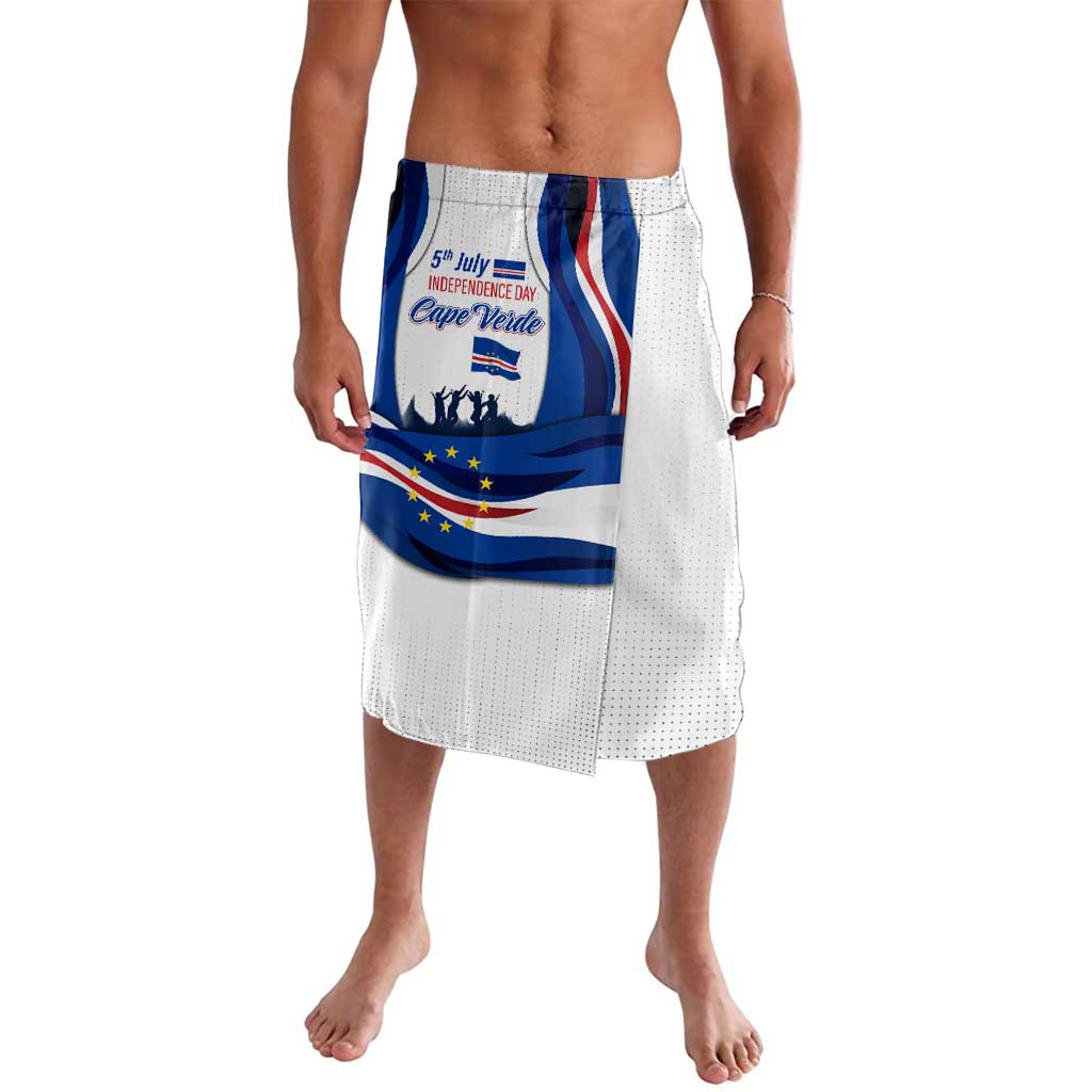 Cape Verde Lavalava with Independence Day 5th July Flag Celebration Spirit