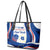 Cape Verde Leather Tote Bag with Independence Day 5th July Flag Celebration Spirit