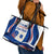 Cape Verde Leather Tote Bag with Independence Day 5th July Flag Celebration Spirit