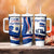 Cape Verde Tumbler With Handle with Independence Day 5th July Flag Celebration Spirit