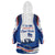 Cape Verde Wearable Blanket Hoodie with Independence Day 5th July Flag Celebration Spirit