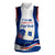 Cape Verde Women Sleeveless Polo Shirt with Independence Day 5th July Flag Celebration Spirit