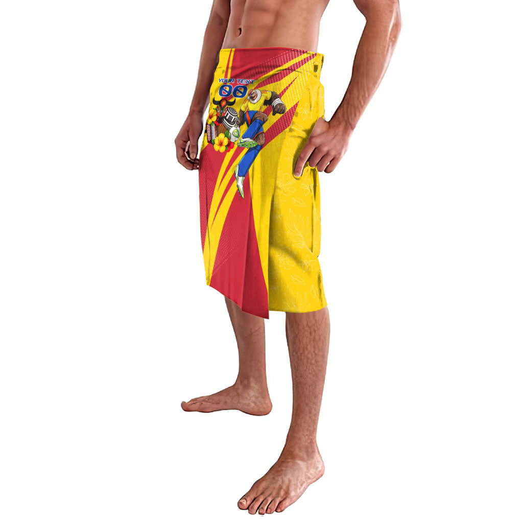 Personalized Colombia Football Vulture Mascot Lavalava Vibrant Barranquilla Carnival Style - Vueltiao Hat And Accordion